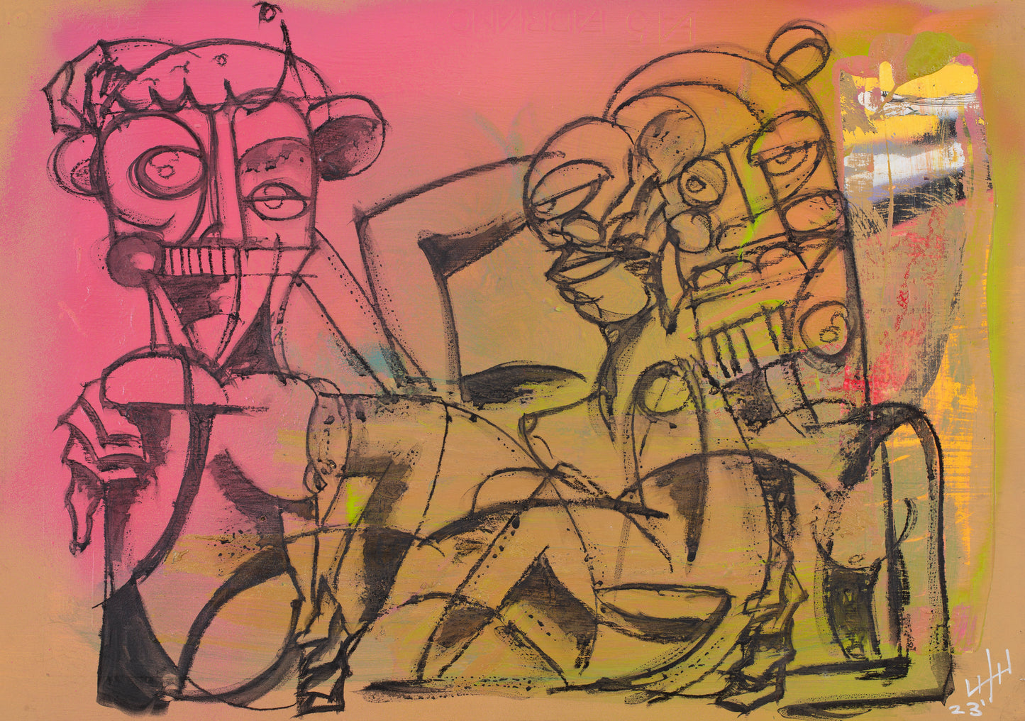 Assembly of coping mechanisms