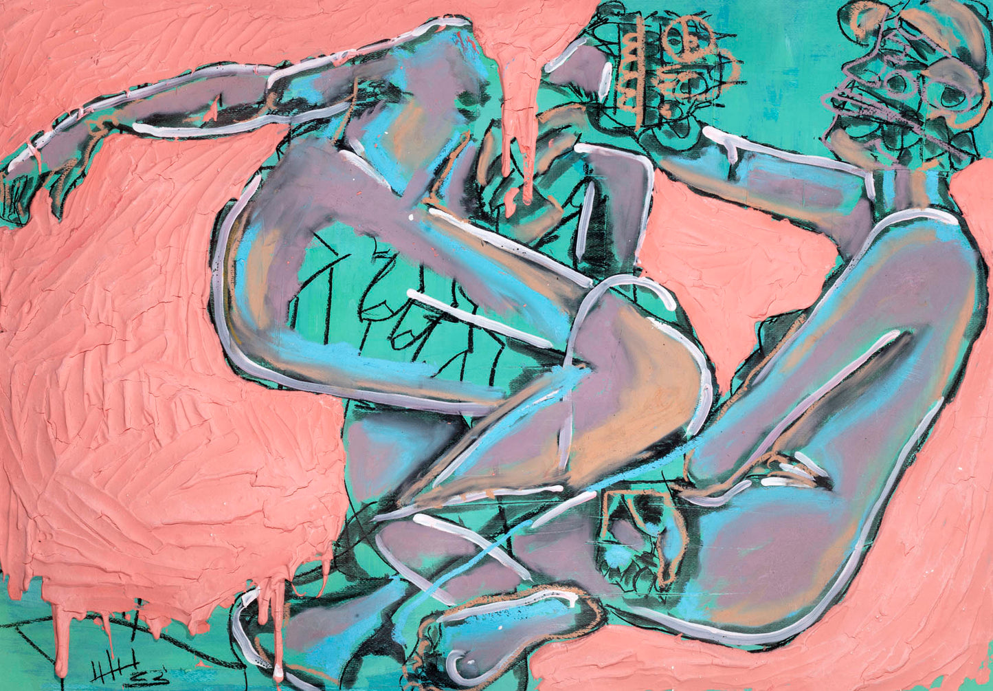 leisure, intimacy and connection - Artwork without frame