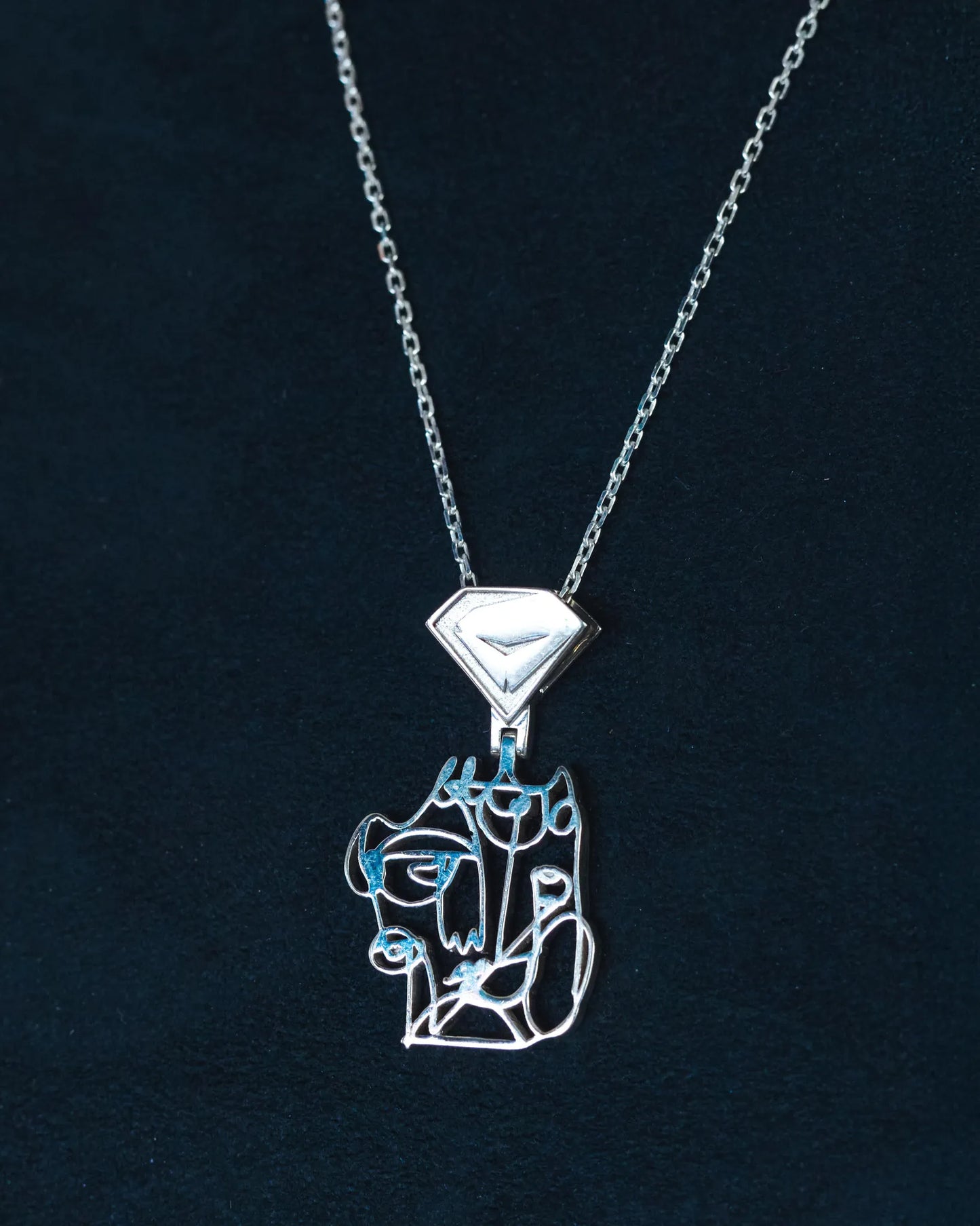 Samurai Farai Pendant – 925 Silver